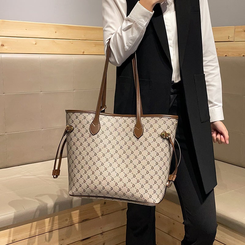 Letter Printed Tote Bag, Big Brand Same Style Single Shoulder Armpit Bag, Fashion Women'S Bag, Sale - Image 5
