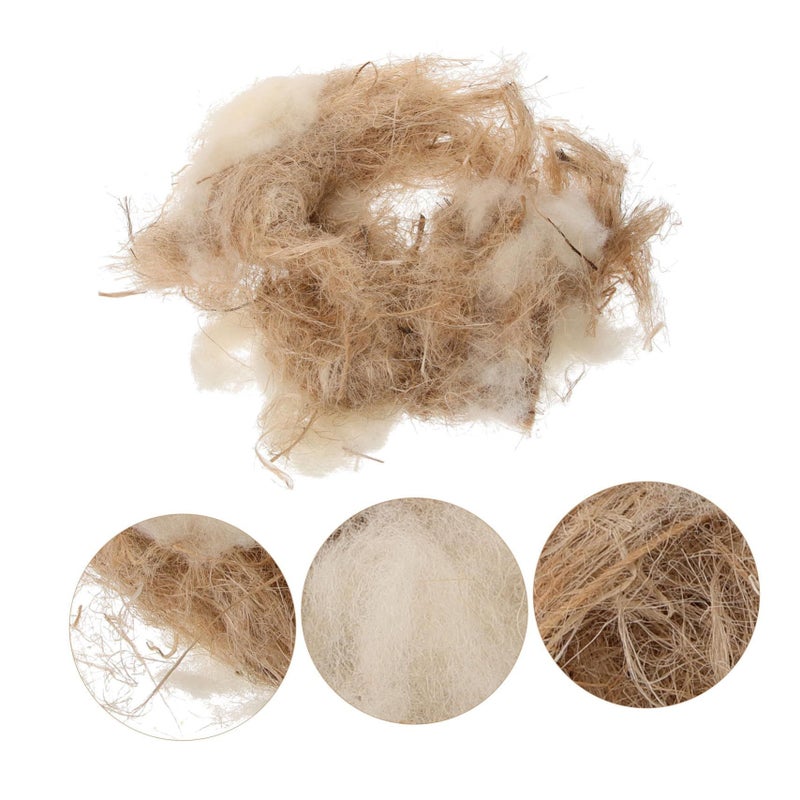 Natural Bird Nesting Material Mix 1 Pack Indoor Outdoor for Hummingbirds - Image 4