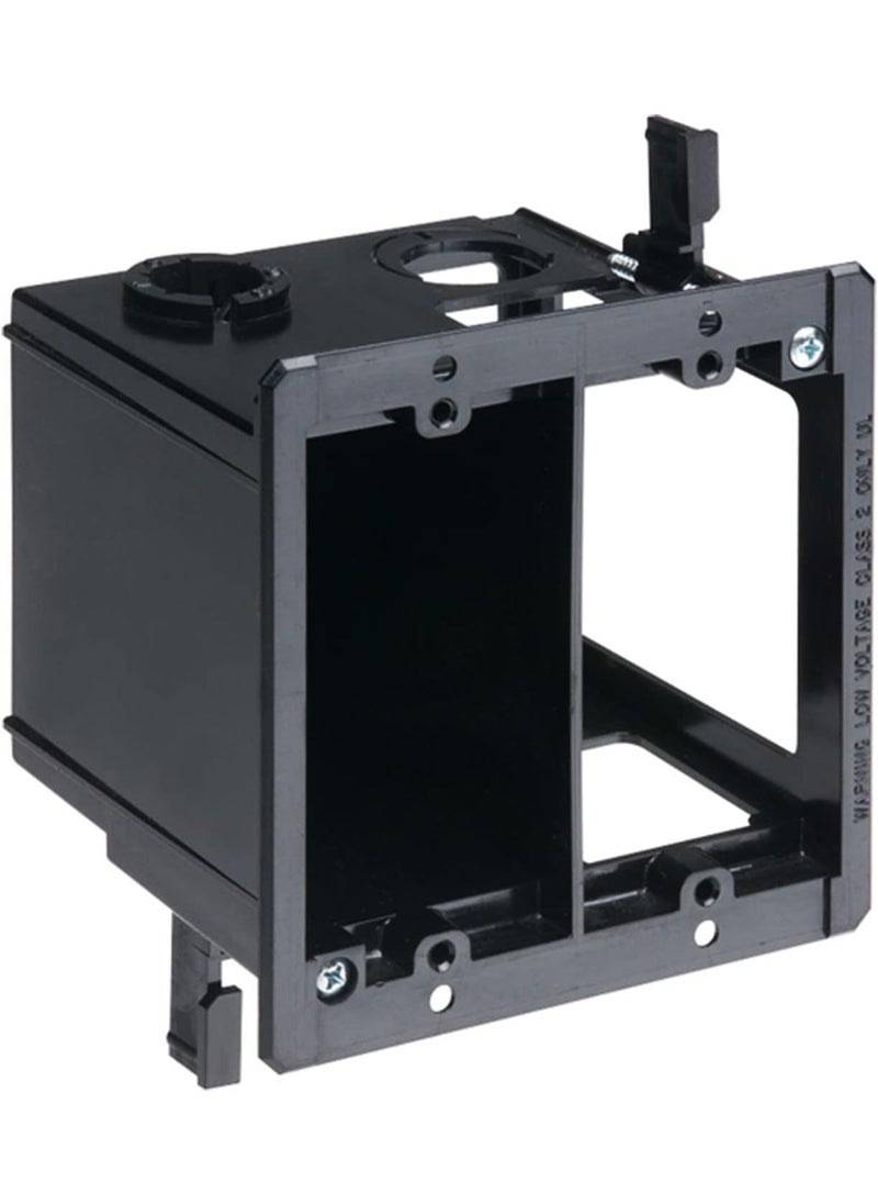 iMBAPrice iMBAPrice IMBALVDR21 2Gang Cutin Combo Electrical Power and LowVoltageOld Work Box for Existing Construction 1Pack  - Image 1
