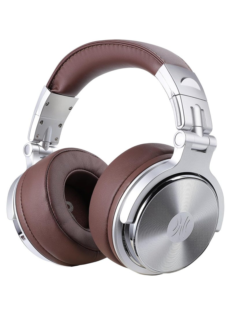 OneOdio سماعات أذن فوق الأذن OneOdio Pro-30، سماعات ستيريو سلكية صوت ممتاز مع سائق 50 مم، سماعات مريحة قابلة للطي مع وسائد أذن بروتين و Shareport لتسجيل المراقبة للبودكاست PC - Image 1