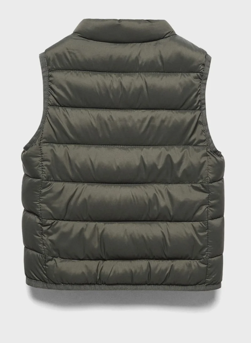 مانجو Infant Puffer Gilet