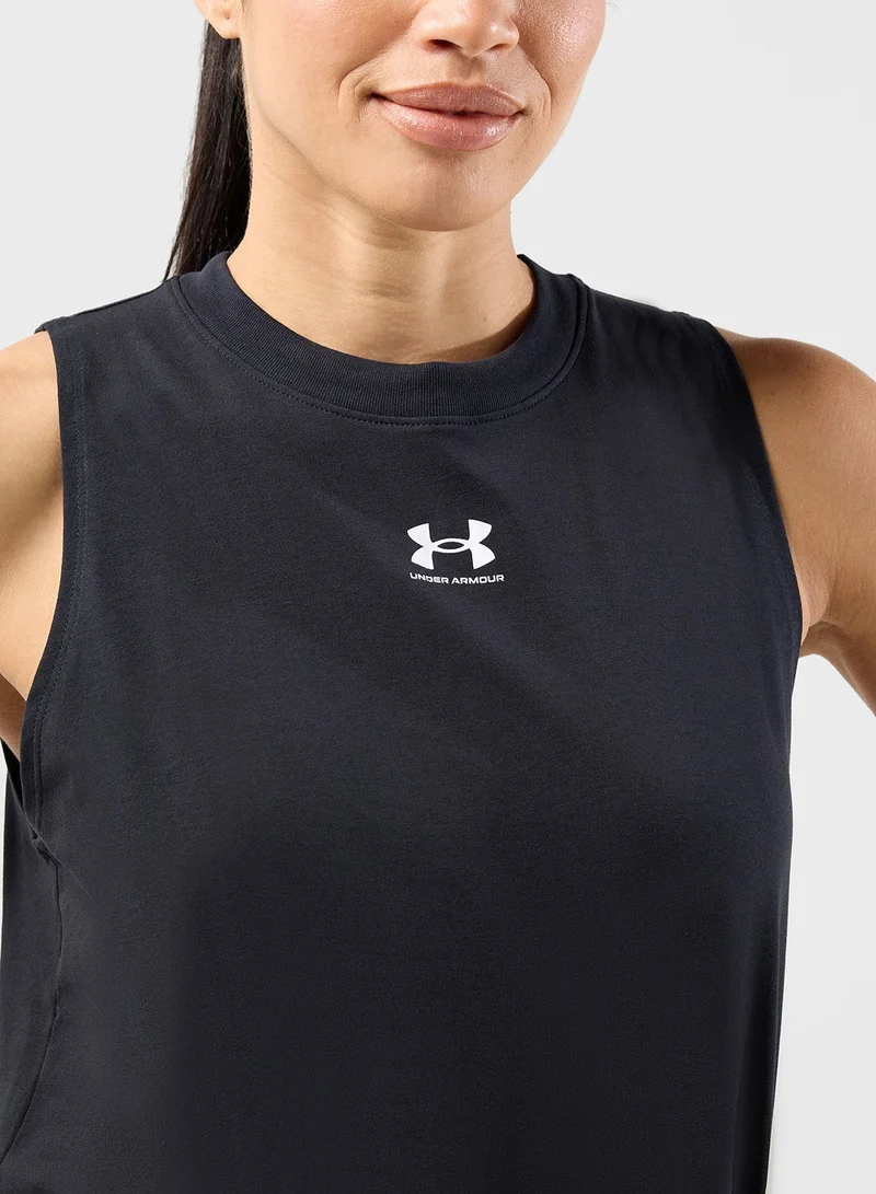 UNDER ARMOUR  Rival Muscle Tank for Women | Best Price UAE