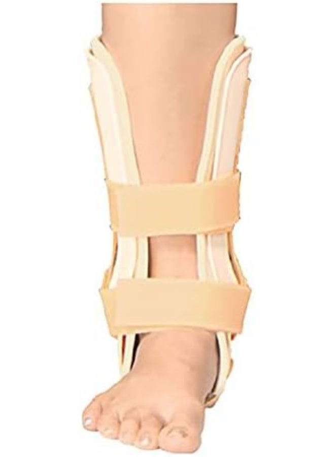 دعامة الكاحل الهلامية (Gel Stirrup) - مثبت شبه صلب قوي لالتواء الكاحل الحاد وعدم الاستقرار - جودة عالية لتخفيف التورم - عملي وسهل الاستخدام - Image 1