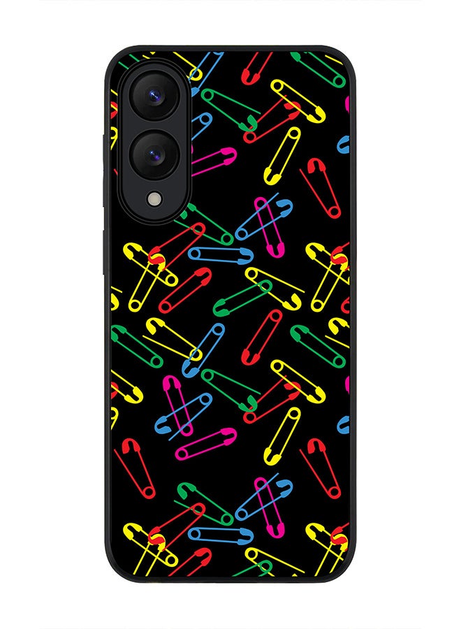Stylizedd For Samsung Galaxy S25 Edge Case,Slim fit Camera Protection, Shockproof Thin Phone cover  - Safety Pins