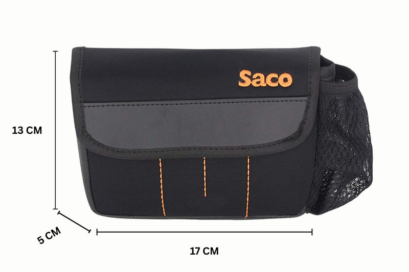 Saco Soft Carry Case Bag Compatible for Seagate Expansion Desktop External HDD 1TB/2TB/4TB/6TB/8TB/10TB/12TB/16TB/18TB Hard Drives (17 x 13 x 5 cm LxHxW) - Image 2