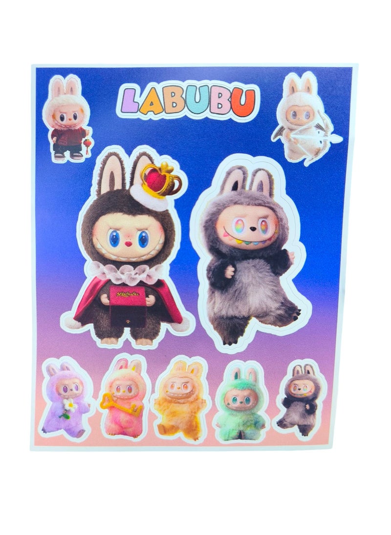 LABUBU Sticker for Mobile Laptop or Any Smooth Surface Doll Labubu  - Image 1