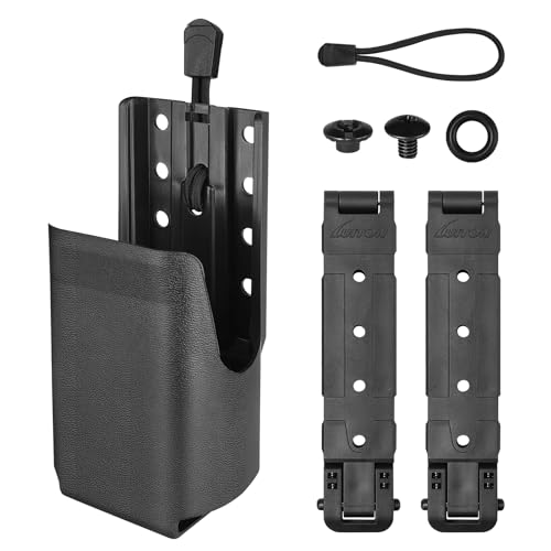 LUITON Tactical Holster for Motorola APX6000 Molle Radio Holder Molle Pouch Tactical Radio Holster Vest Mount Portable Radio Case Compatible with Motorola APX6000/APX8000 - Image 1