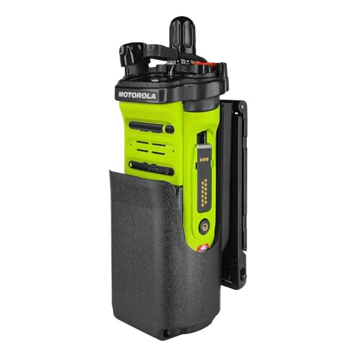 LUITON Tactical Holster for Motorola APX6000 Molle Radio Holder Molle Pouch Tactical Radio Holster Vest Mount Portable Radio Case Compatible with Motorola APX6000/APX8000 - Image 2