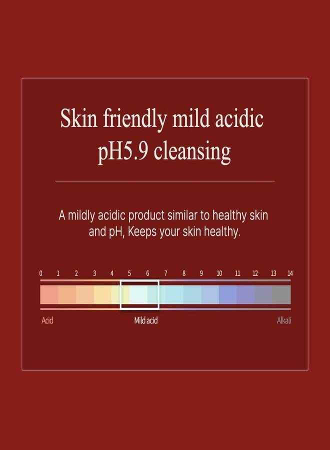 Long LON.G Red Ginseng Enzyme Powder Face Wash | Soft Cleanser and Exfoliator for Sensitive Skin, hydrating daily facial cleanser, low pH, blackhead removal, Ultra- Fine, Korean Skincare, 50g 1.76 oz. - Image 5