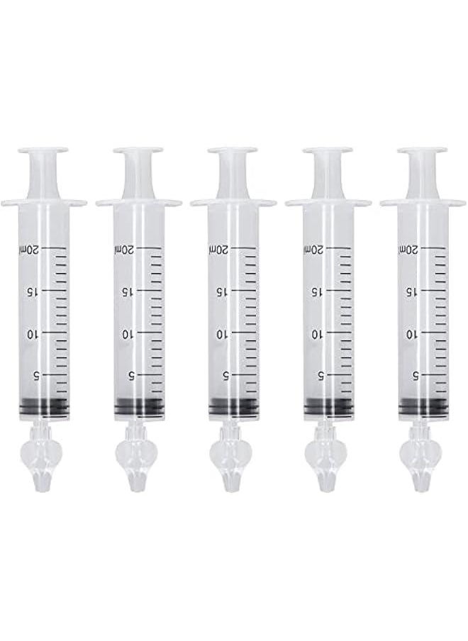 Gonice Infant Nose Cleaner, Silicone Tip Syringe Nasal Irrigator Easy Carry Rinsing Tool Lightweight for Nose Nursing (20ml)  - Image 1