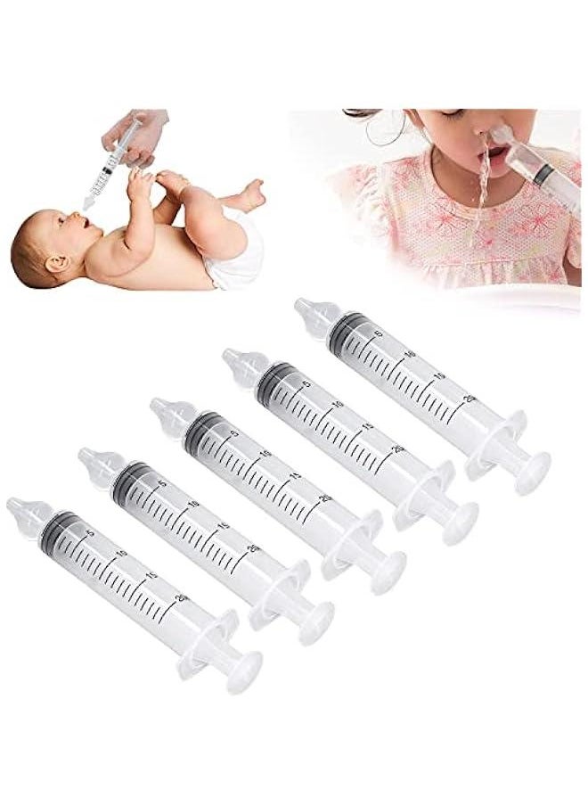Gonice Infant Nose Cleaner, Silicone Tip Syringe Nasal Irrigator Easy Carry Rinsing Tool Lightweight for Nose Nursing (20ml)  - Image 2