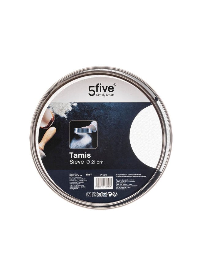 Five Simply Smart High Quality Stainless Steel Sieve Silver 21cm 151087 - Image 2
