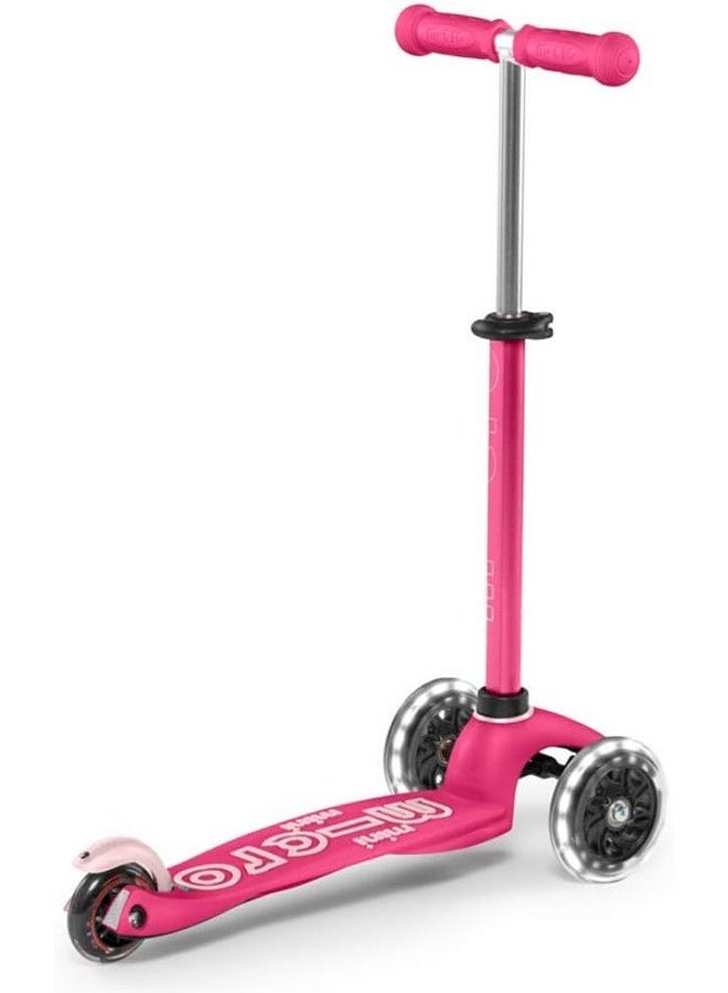 Micro Mini Scooter with LED (Pink) | Scooters | Scooter for Boys | Scooter for Kids | Kids Scooter | Outdoor Scooter| Ride on Scooter | Scooter for Girls - Image 2