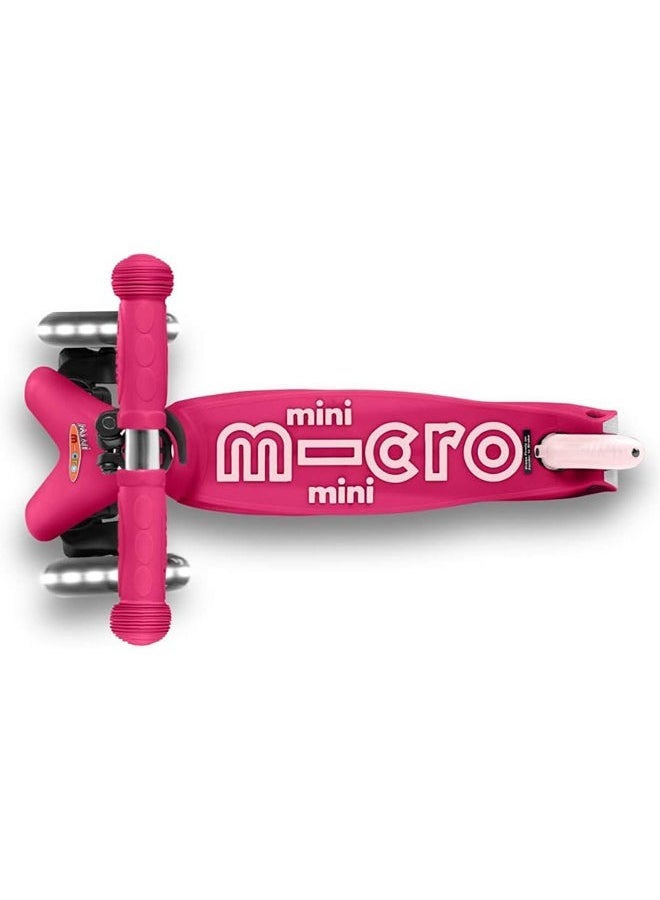 Micro Mini Scooter with LED (Pink) | Scooters | Scooter for Boys | Scooter for Kids | Kids Scooter | Outdoor Scooter| Ride on Scooter | Scooter for Girls - Image 3