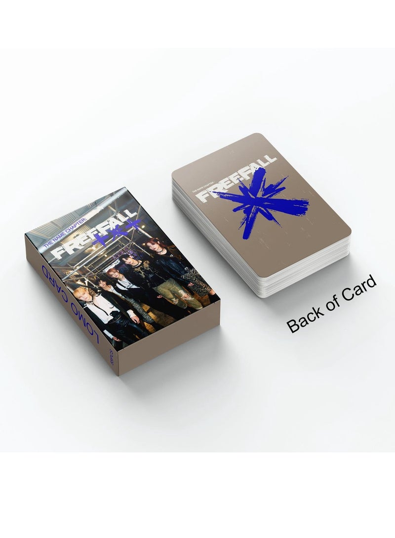 EHOME 55Pcs TXT 2023 New Album The Name Chapter: FREEFALL Lomo Card - Image 4