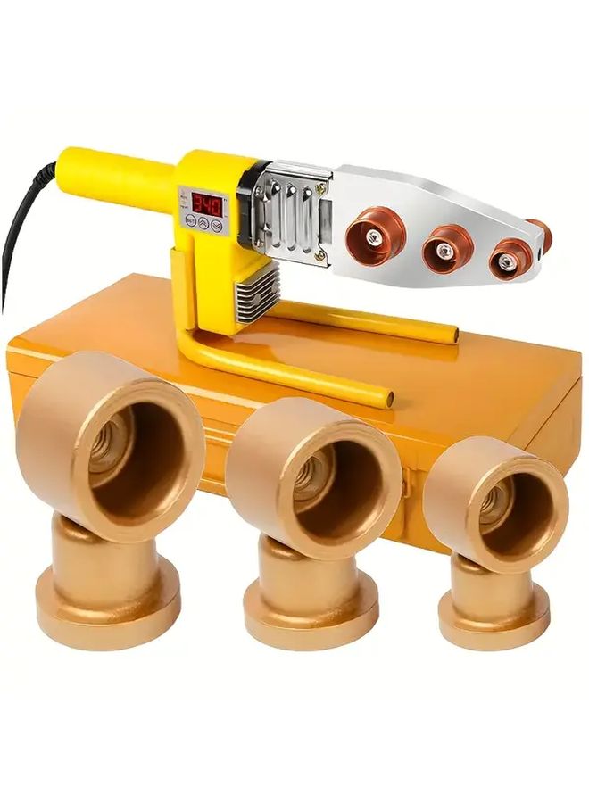 Golden Heavy Duty PPR Pipe Welding Tool Set 3pcs Manual Hot Melt Kit for Plumbing HVAC - Image 4