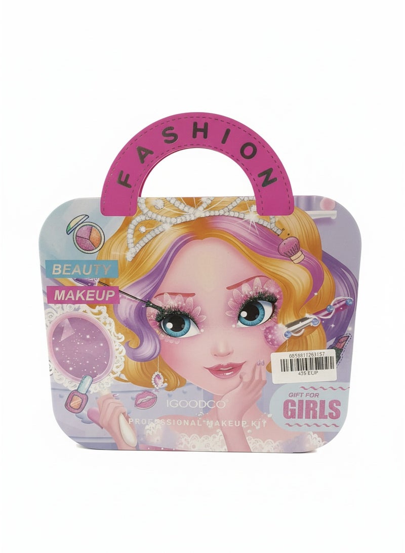 حقيبة أدوات مكياج "أميرة الموضة الجميلة" - مكياج احترافي - Image 1