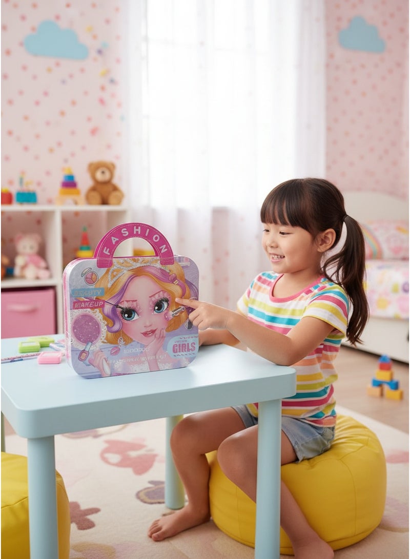 حقيبة أدوات مكياج "أميرة الموضة الجميلة" - مكياج احترافي - Image 2