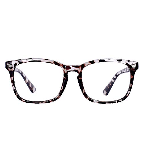 MAXJULI Blue Light Blocking Glasses,Computer Reading/Gaming/TV/Phones Glasses for Women Men(Leopard) - Image 1