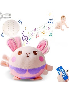 SARAQITA Early Learning Toy - Singing Cartoon Rabbit for Infants and Toddlers - Bouncing Rabbit Children's Interactive Toy  - Image 1
