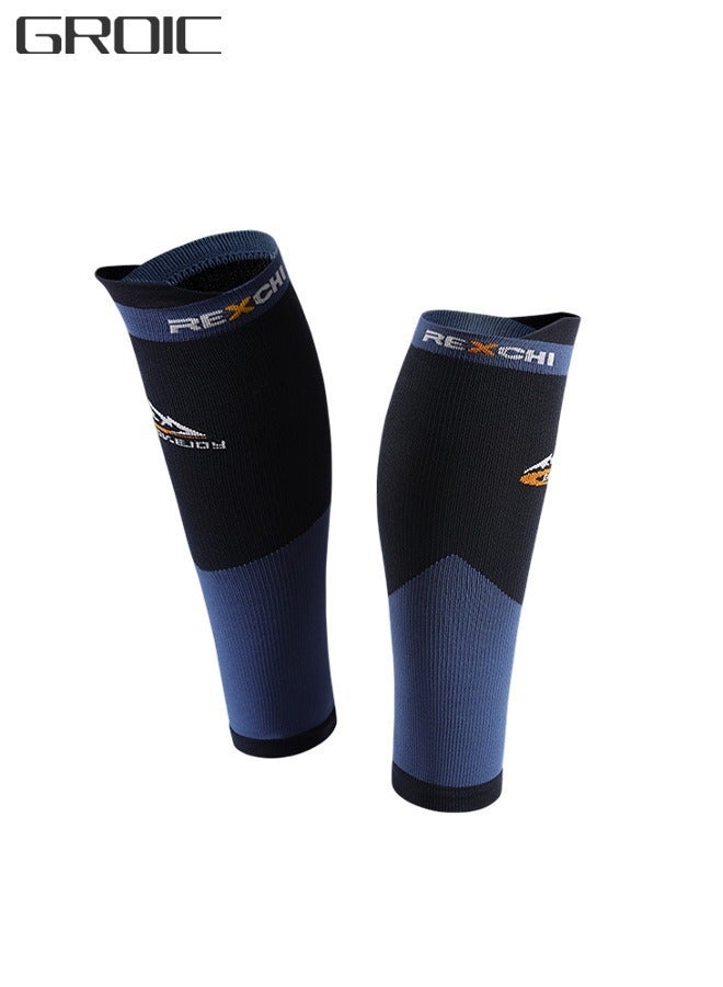 GROIC Calf Compression Sleeves,Leg Sleeve -Leg Socks Brace For Running, Cycling, Travel for Leg Cramp Relief, Varicose Veins  - Image 1