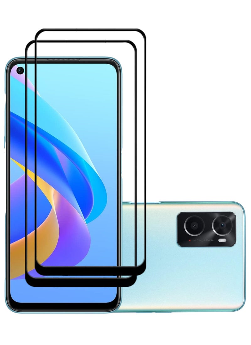 ACLIX 2 Pieces Antistatic ESD Dustproof Premium Quality High Definition Tempered Glass Screen Protector Designed For Oppo A76 - Image 1