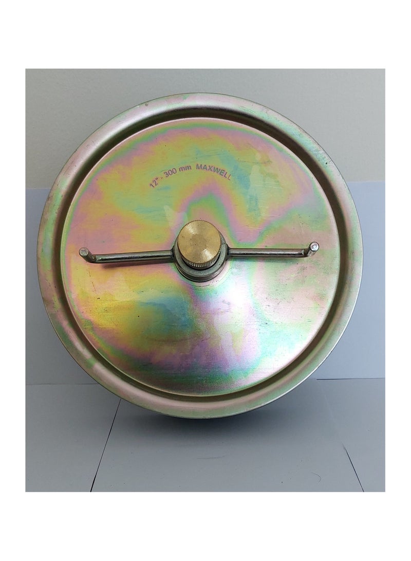 MAXWELL Drain Test Plug 12 Inch (300 Mm) With Brass Cap And Larger Steel Wing Nut - Image 2