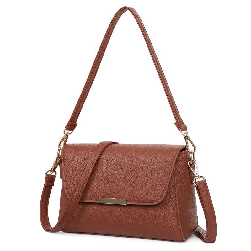 FALAN MULE Small Crossbody Bags for Women PU Leather Purses Trendy Shoulder Handbags - Image 1