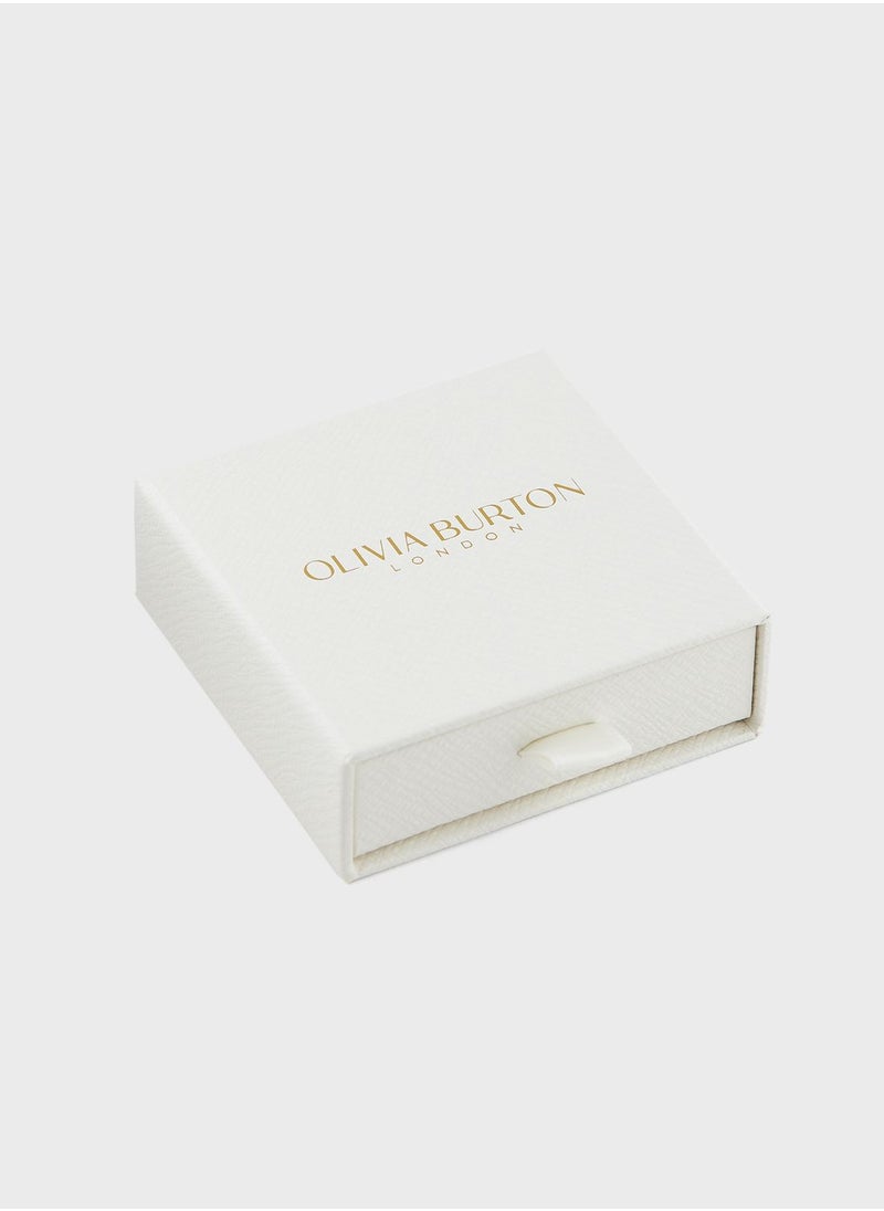OLIVIA BURTON Royal Chain Sterling Silver Polished Earring  - Image 3