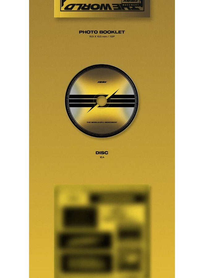 DREAMUS ATEEZ The World EP.1 : Movement Album Diary Version CD+1p Folding Lyrics Poster On Pack+72p Photobooklet+1ea Sticker+1p ID Card+1p PhotoCard+Tracking Sealed - Image 4