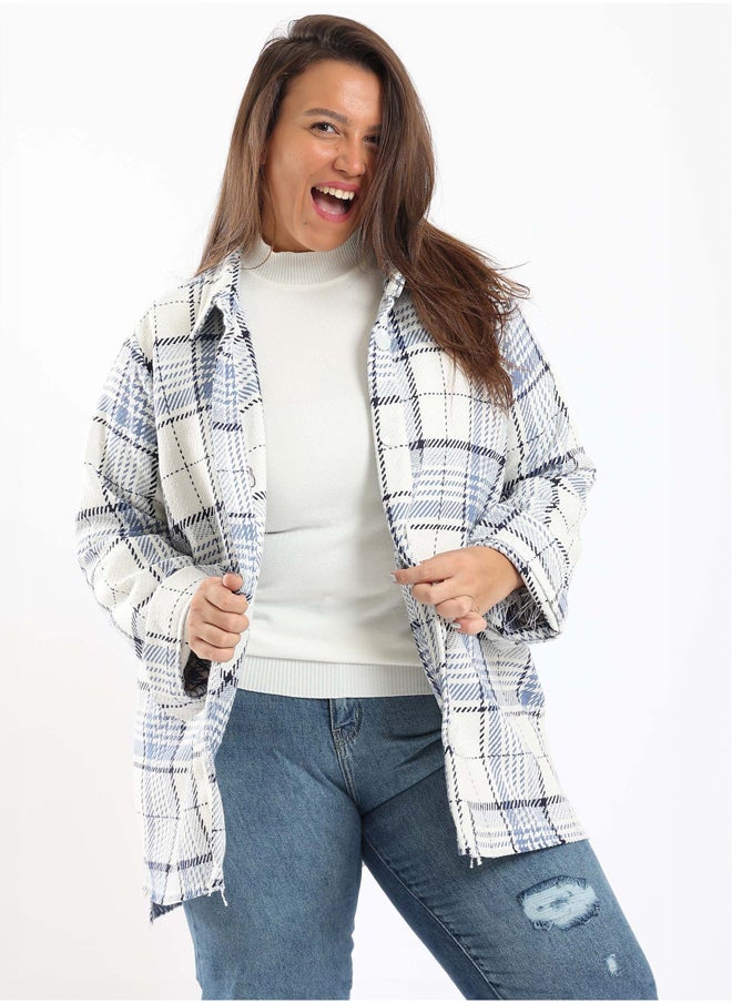 Clue Plaid Flannel Shirt  - Image 2