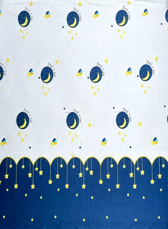Blenzza Deco™ Glace Cotton Single Bed Reversible Babies & Kids Comforter/Dohar/Quilt, 200 GSM (60x90 Inches) (Good Night) (0 to 8 Years) - Image 2