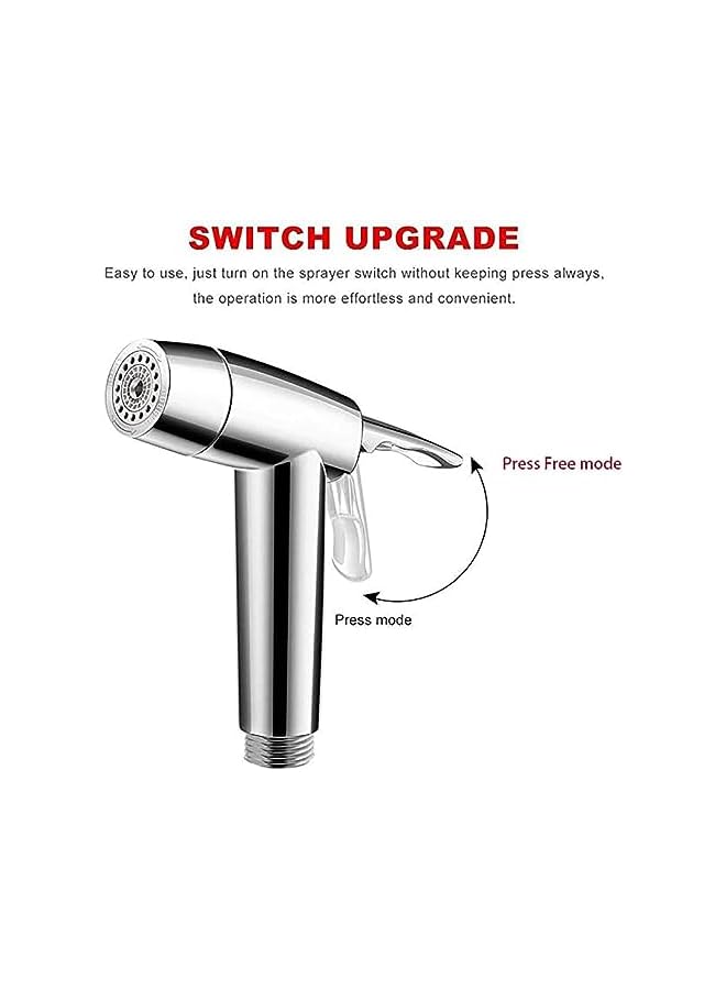 The Bros Easy Install Hand Held Bidet Sprays Multipurpose ABS Bathroom Bidet Sprayer Simple Use For Enhances Person. - Image 4