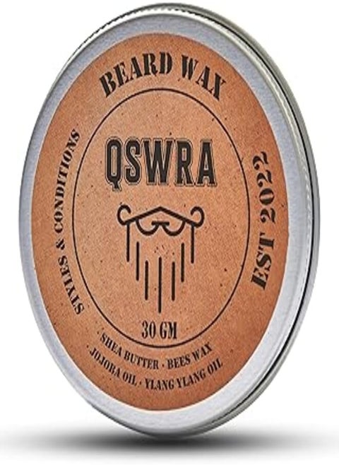 Qswra Beard & Moustache Wax 30GM