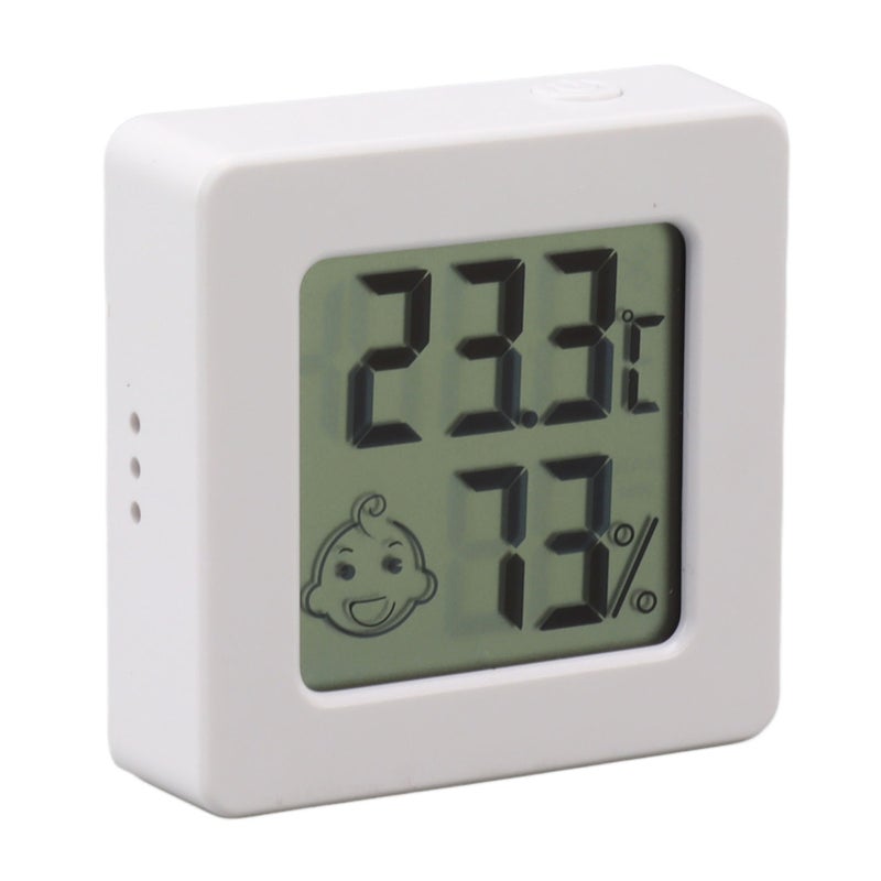 Mini Hygrometer Thermometer High Accuracy Compact Portable Digital Temperature Humidity Gauge Meter for Home Kitchen - Image 1