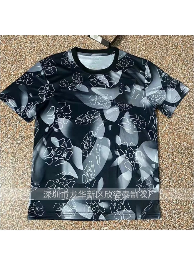 Black Football Jersey - Image 1