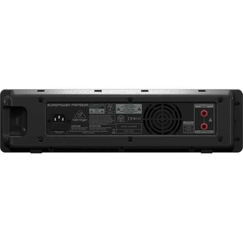 behringer خلاط بيهرينجر يوروباور PMP550M بقوة 500 واط و5 قنوات مع معالج متعدد التأثيرات من كلارك تيكنيك، ونظام كشف التغذية الراجعة FBQ وخيار لاسلكي - Image 4