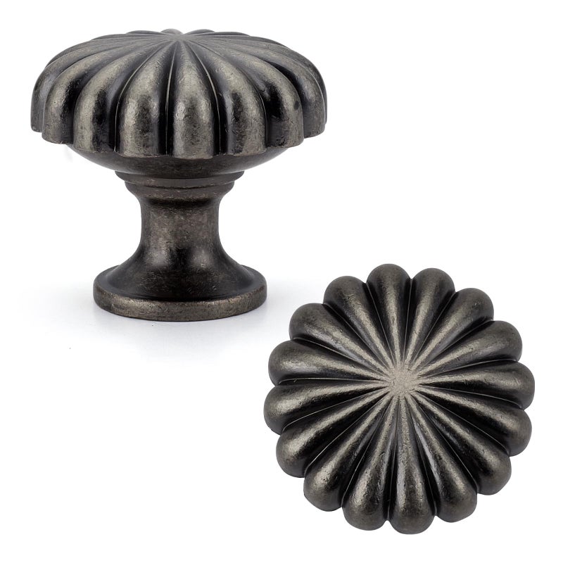 Ravinte Decor 20 Pack Cabinet Knobs Zinc Alloy Drawer Knobs Hardware for Kitchen Cabinets Dresser and Wardrobe Doors Vintage Dresser Drawer Pulls Antique Nickel - Image 2