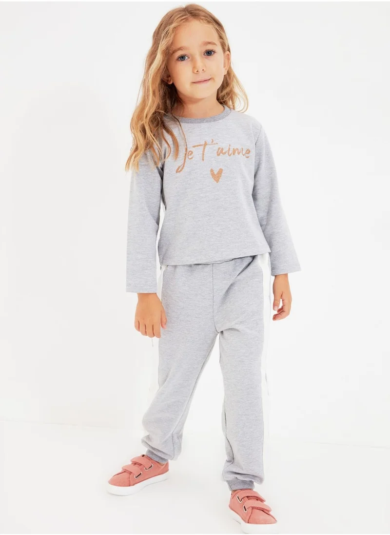 trendyol Kids Side Stripe Tracksuit