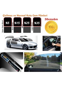 Carub Window Film 50Cmx6M Mirrored 