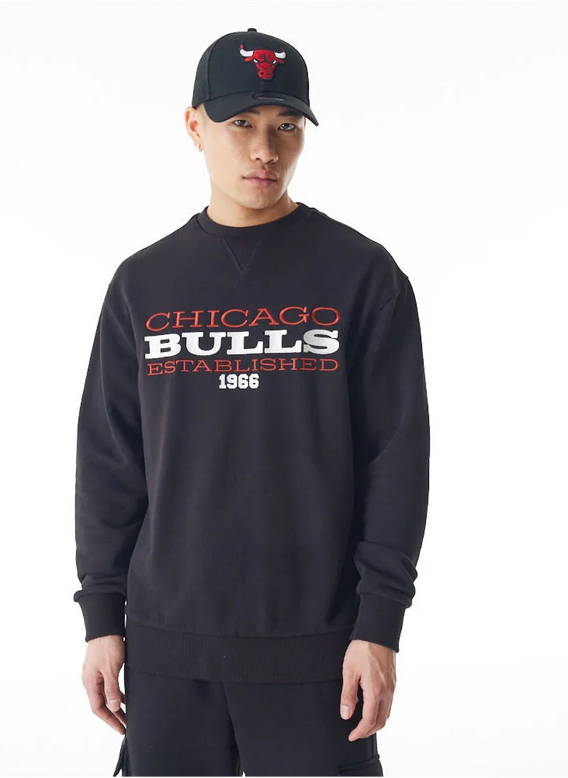 نيو ايرا Nba Chicago Bulls Oversized Sweatshirt