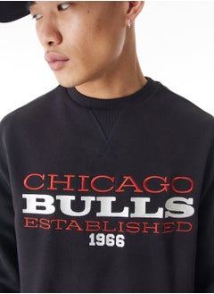 NEW ERA Nba Chicago Bulls Oversized Sweatshirt  - Image 5
