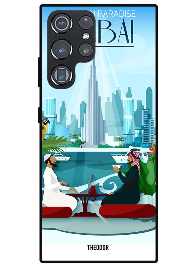 Theodor Protective Case Cover For Samsung Galaxy S22 Ultra Dubai Paradise - Image 1