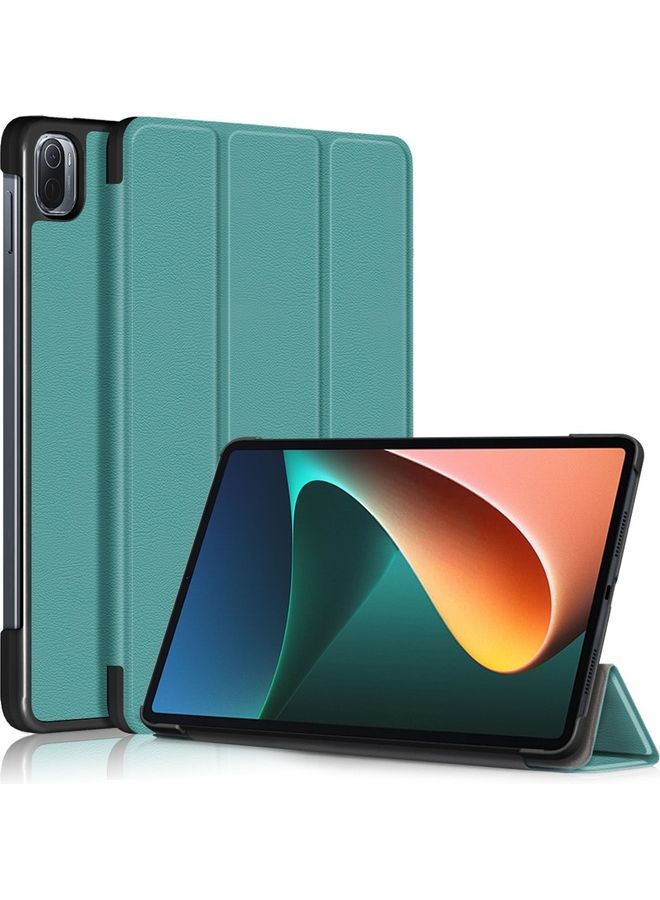 غطاء حماية قابل للطي لجهاز Xiaomi Mi Pad 5 باللون الأخضر - Image 1