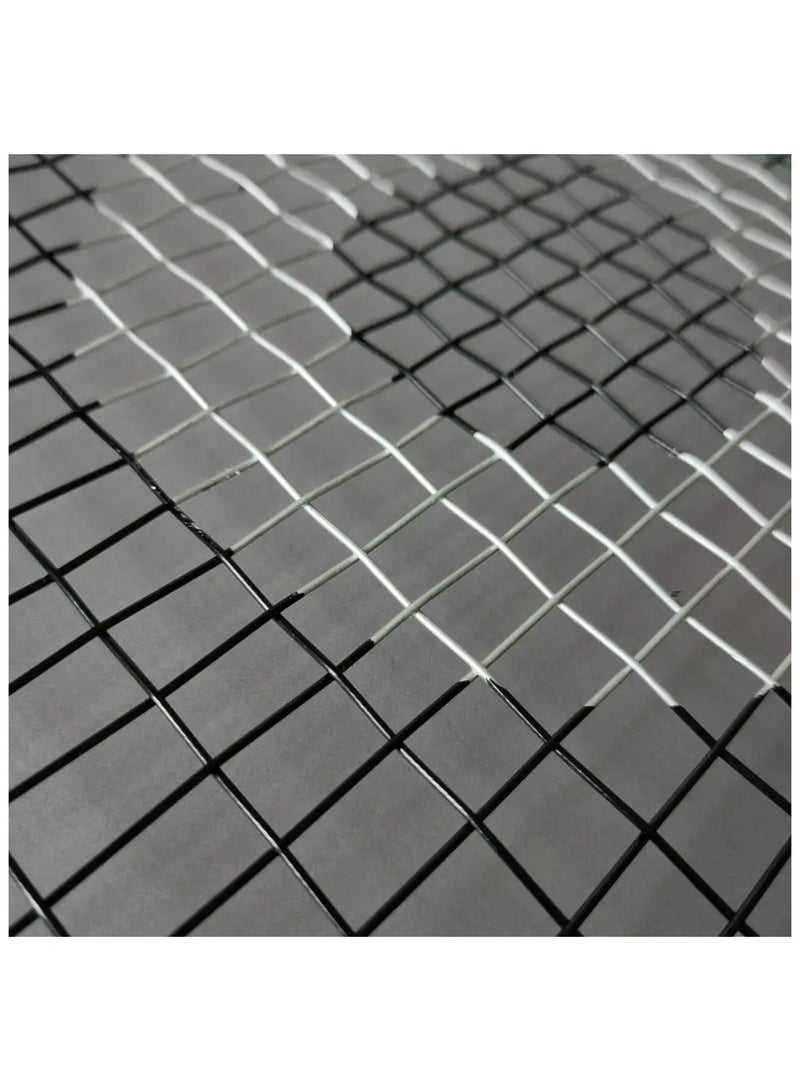 أوديا X-Fire T-55 مضرب تنس للتدريب الاحترافي مقاس 27 بوصة مع حقيبة حمل للبالغين، أسود×أحمر - Image 3