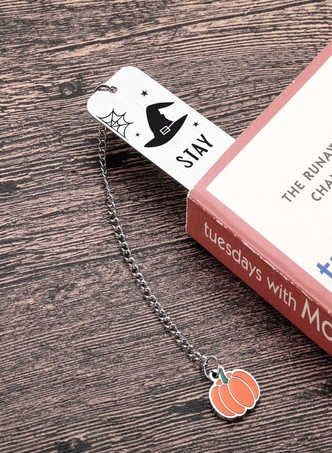 Fleure Esme Goth Stocking Stuffers for Women Men Spooky Basket Stuffers for Her Him Halloween Boo Basket Stuffers Bookmarks Spooky Season Book Marker for Reading Women - Image 2