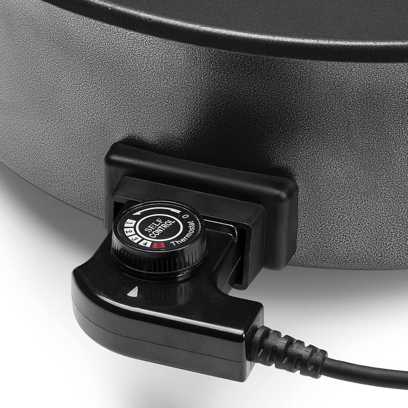Tristar PZ-9135 Grill Multifunctional pan, 30 cm Diameter, Plastic, Black - Image 5