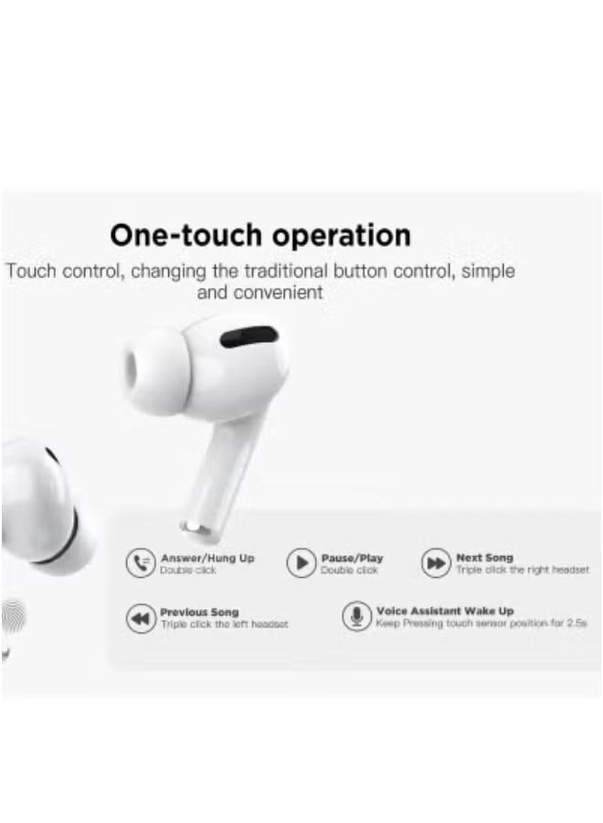 modio Modio ME8 OriginalTrue Wireless Stereo Earphones – Bluetooth 5.3 Earbuds with Deep Bass, Noise Isolation, Touch Controls & Auto Pairing | Lightweight In-Ear Design with Compact Charging Case | Long Battery Life | Compatible with Android, iPhone & Tablets | TWS Headset  - Image 4
