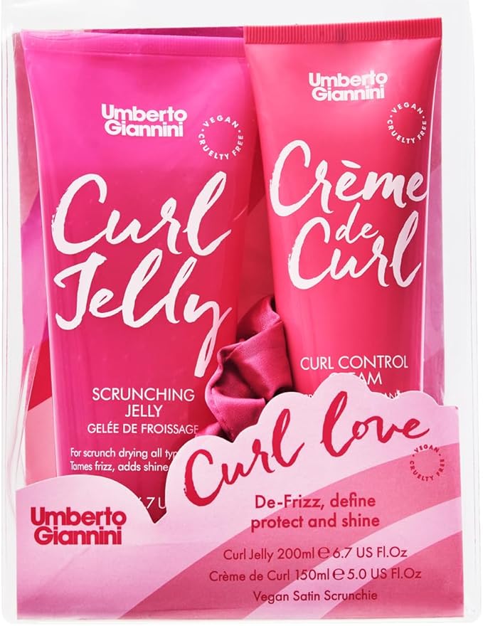 Umberto Giannini Curl Jelly Wash Vegan Cruelty Free Sulphate Free Shampoo for Curly or Wavy Hair250ml - Image 1