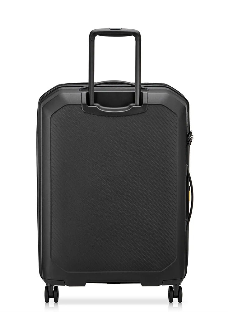 ديلسي _باريس حقيبة سفر متوسطة قابلة للتوسيع بعجلات مزدوجة  سم - أسود - Image 4